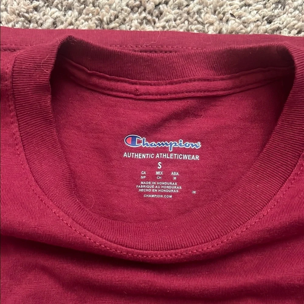 Champion Red Short Sleeve Tee - Picture 3 of 3